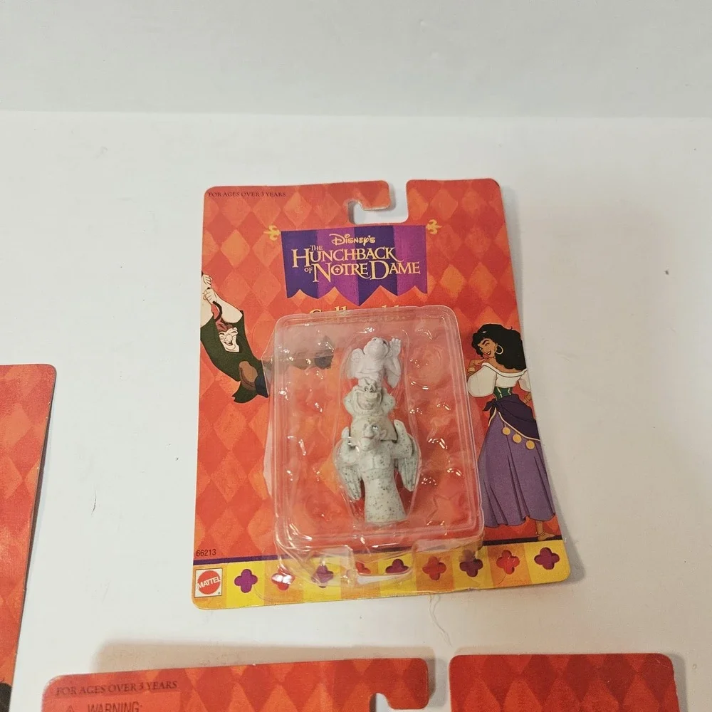 Disney The Hunchback of Notre Dame Collectible Figures Lot Of (3) Mattel NWT